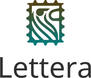 design del logo Lettera