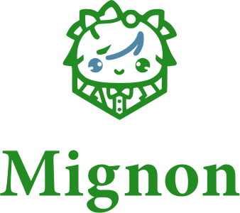 création de logo Mignon