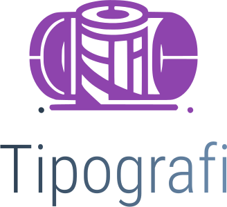 desain logo Tipografi