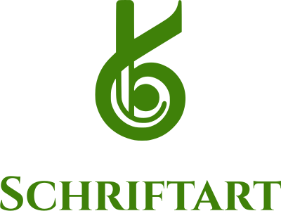Schriftart Logo-Design