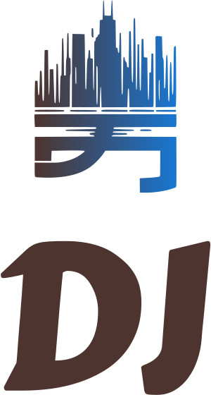 diseño de logotipo DJ