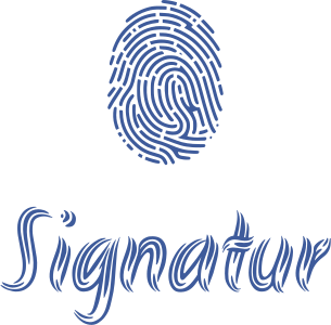 Signatur Logo-Design
