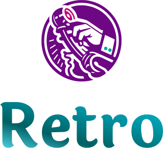 Retro logo design