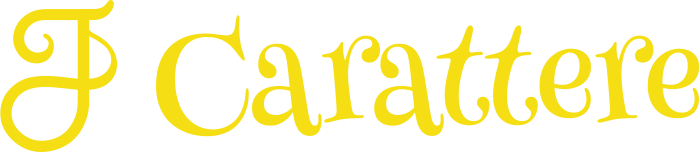 Carattere logo design