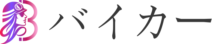 バイカー logo design