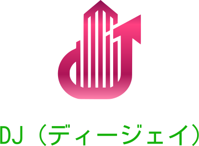 DJ（ディージェイ） logo design