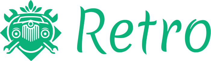 Retro logo design
