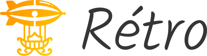 Rétro logo design