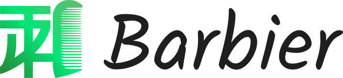 Barbier logo design