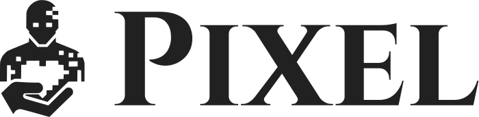 Pixel logo design