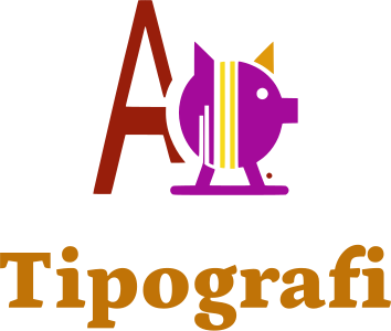 Tipografi logo design