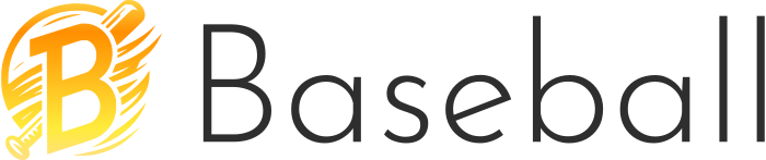 Baseball logo design