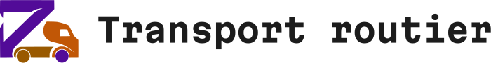 Transport routier logo design