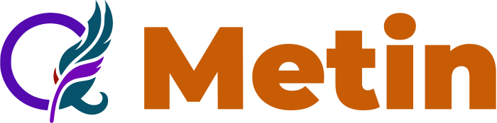 Metin logo design