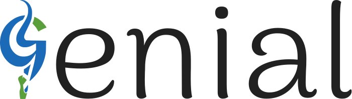 diseño de logotipo Genial