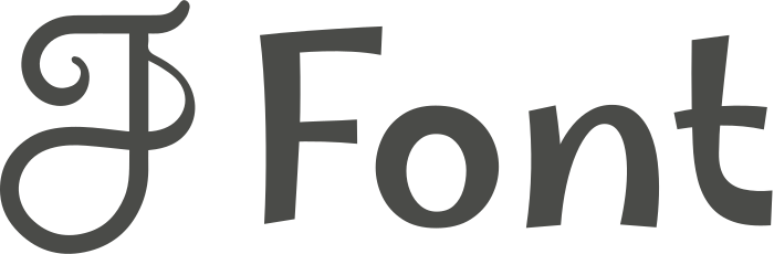 Font logo design