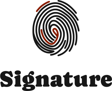 Signature logo design