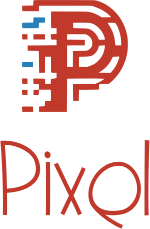 Pixel logo design