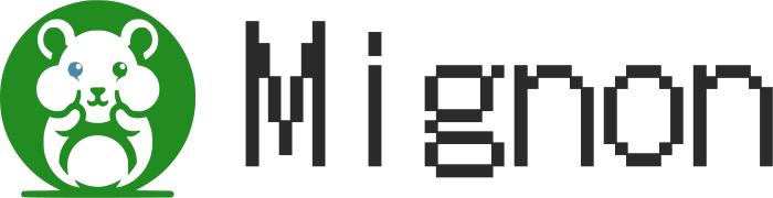 création de logo Mignon