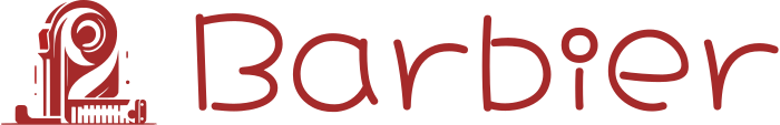 création de logo Barbier
