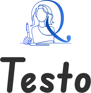 design del logo Testo