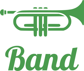 design del logo Band