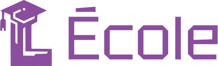 création de logo École