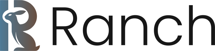 design del logo Ranch