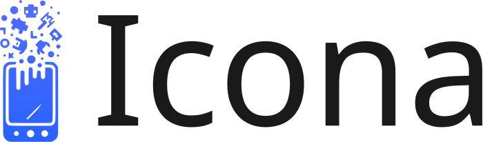 design del logo Icona