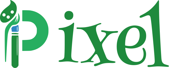 design del logo Pixel