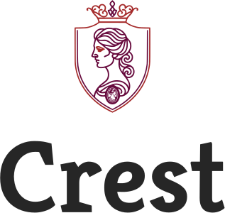 Crest logo design