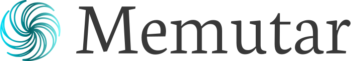 Memutar logo design
