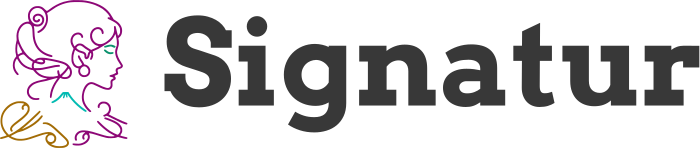 Signatur logo design