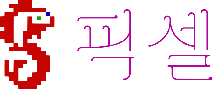 픽셀 logo design