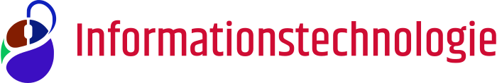 Informationstechnologie logo design