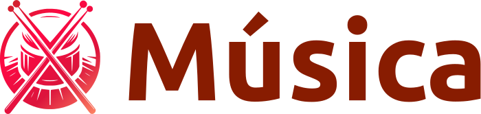 Música logo design