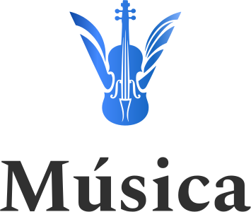 Música logo design