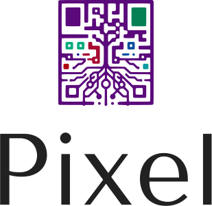 Pixel logo design