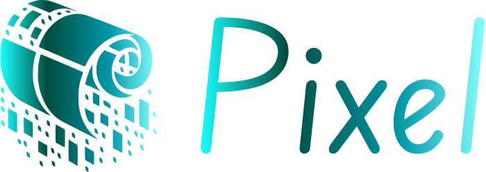 Pixel logo design