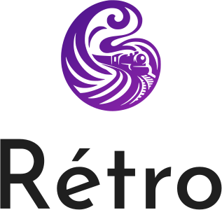 Rétro logo design