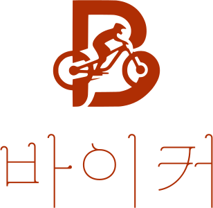 바이커 logo design