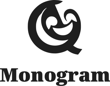 Monogram logo design