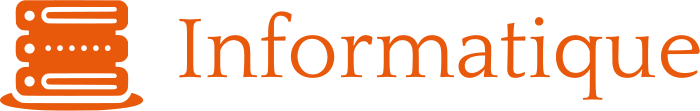 Informatique logo design