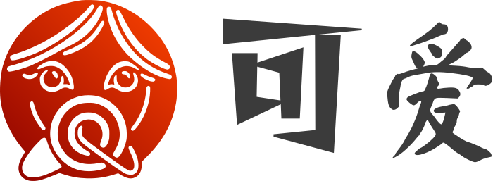 可爱 logo design