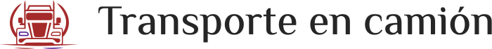 diseño de logotipo Transporte en camión