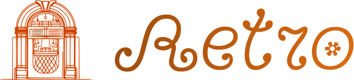 desain logo Retro