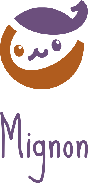 création de logo Mignon