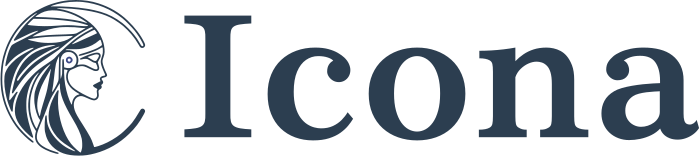 design del logo Icona