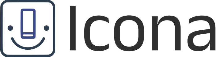 design del logo Icona