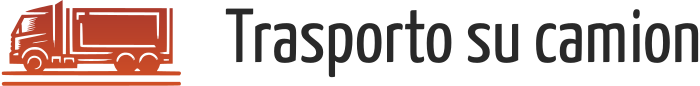 design del logo Trasporto su camion
